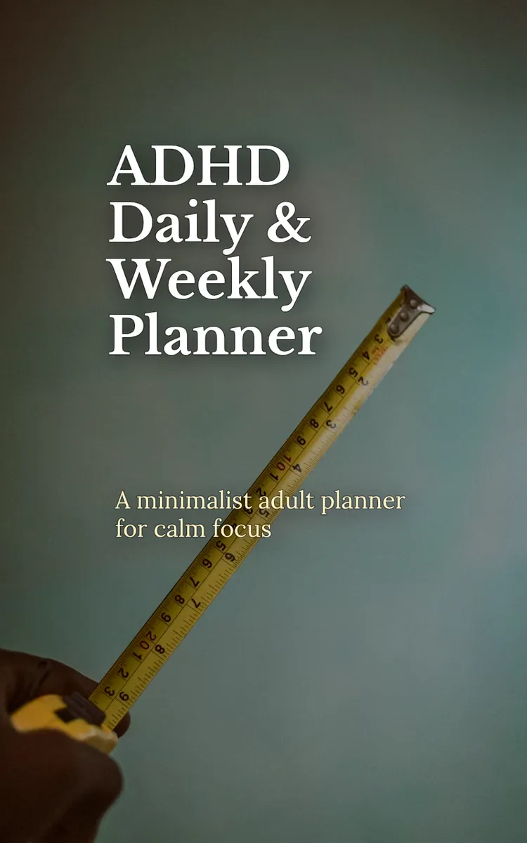 ADHD Daily & Weekly Planner