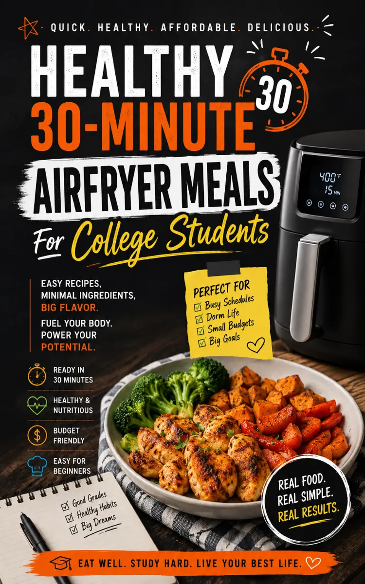 Healthy 30-Minute Airfryer Meals For College Students