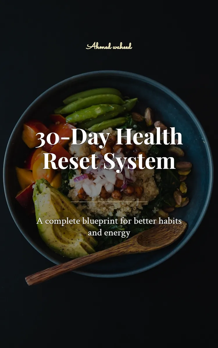 30-Day Health Reset System