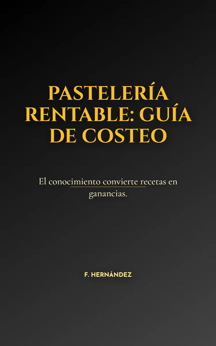 Costeo De Pastelería Para Emprendedores