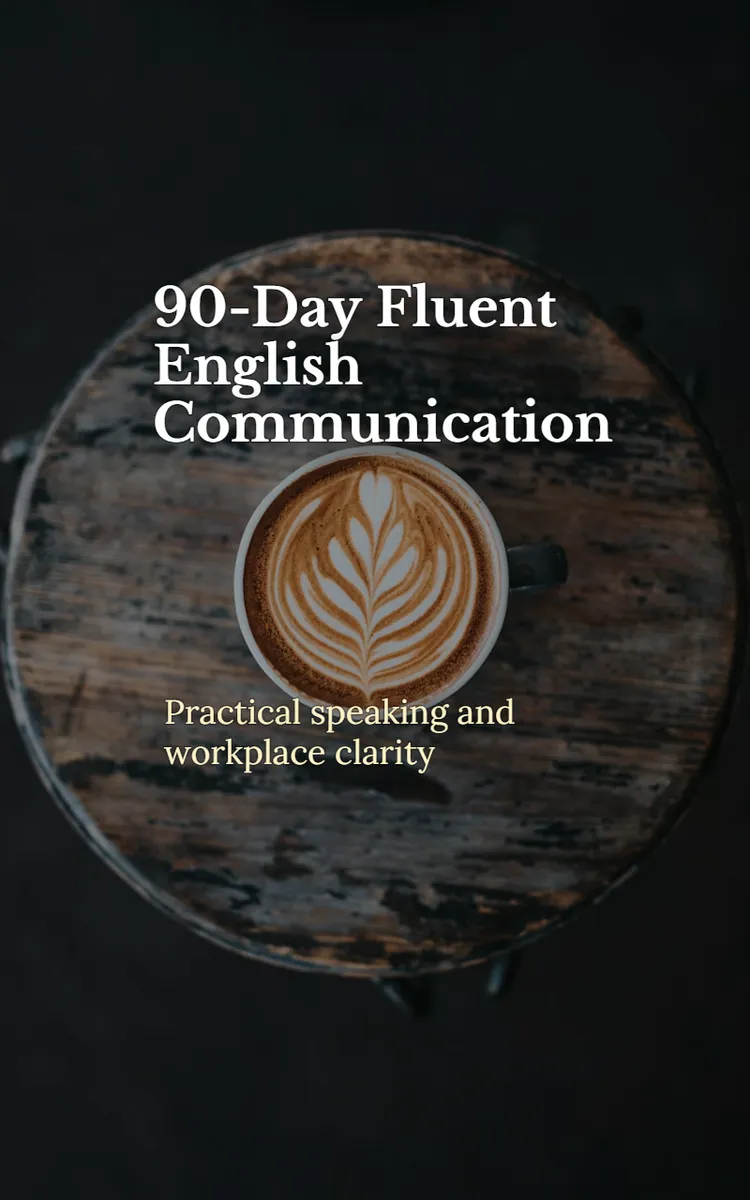 90-Day Fluent English Communication