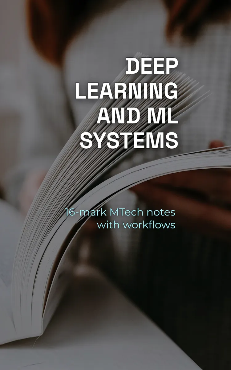 Deep Learning And ML Systems