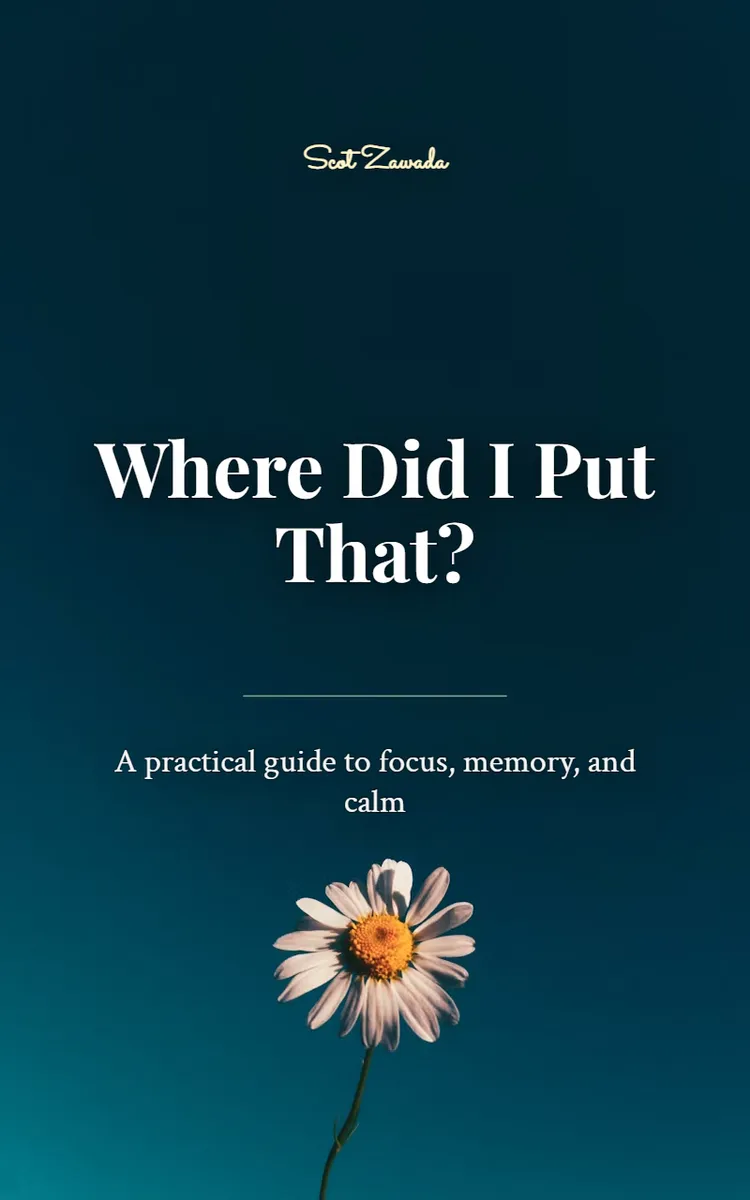 Where Did I Put That?