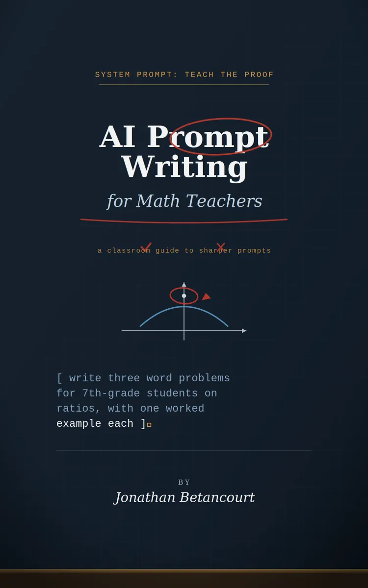AI Prompt Writing For Math Teachers