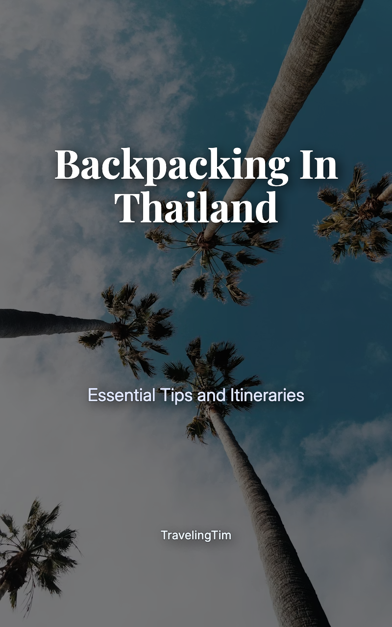 Backpacking In Thailand