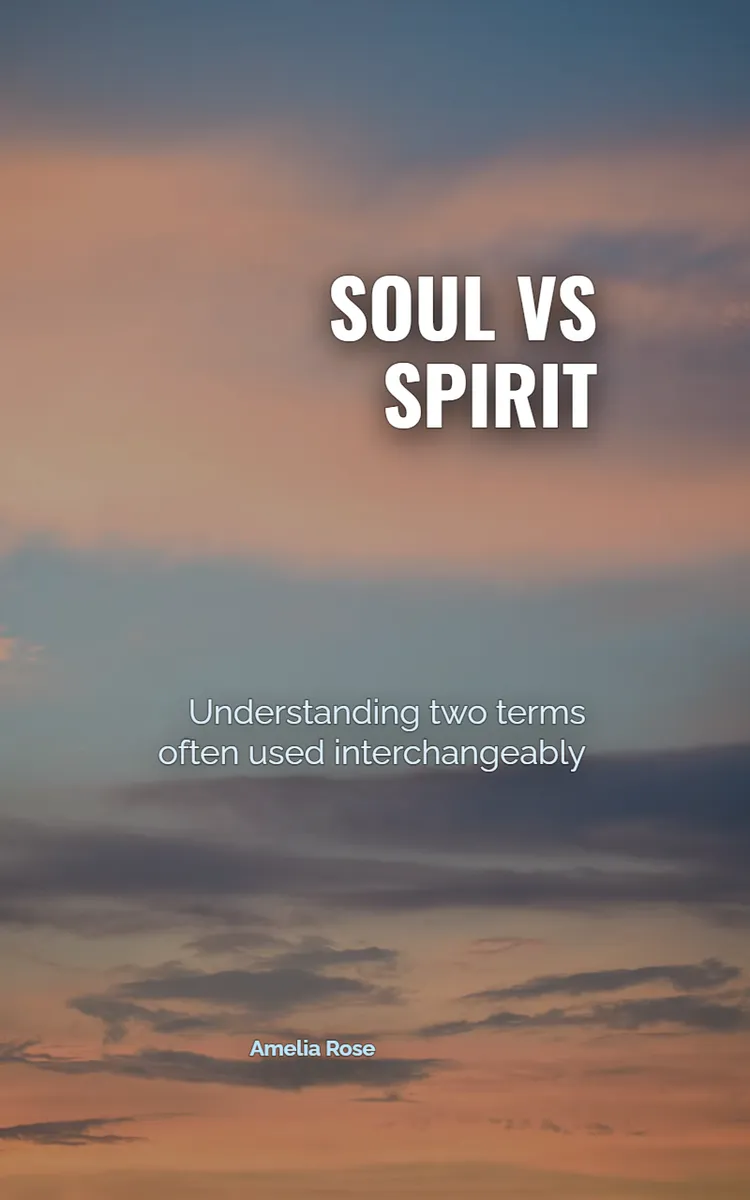 Soul Vs Spirit