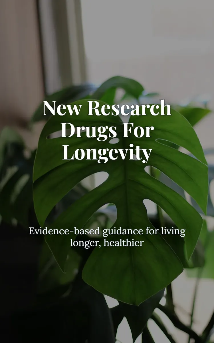 New Research Drugs For Longevity