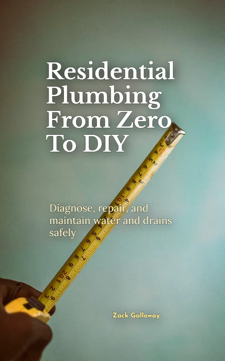 Residential Plumbing From Zero To DIY