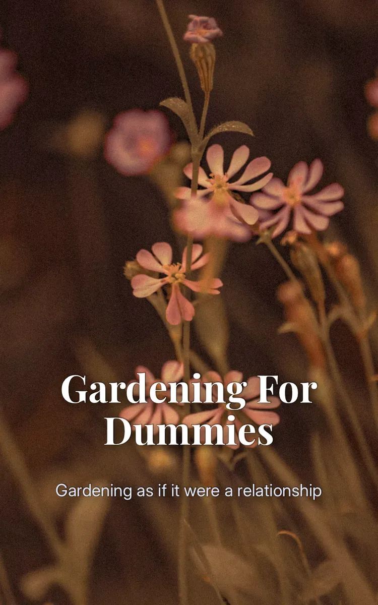 Gardening for Dummies Silly Guide