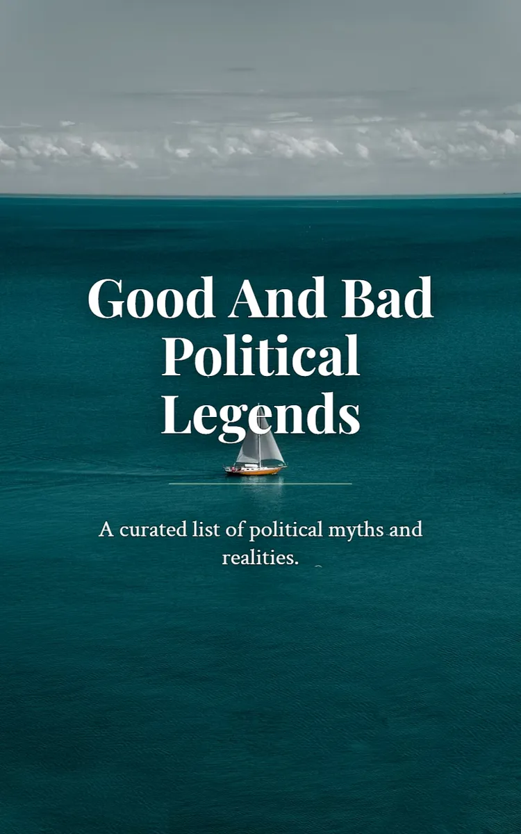 Good And Bad Political Legends