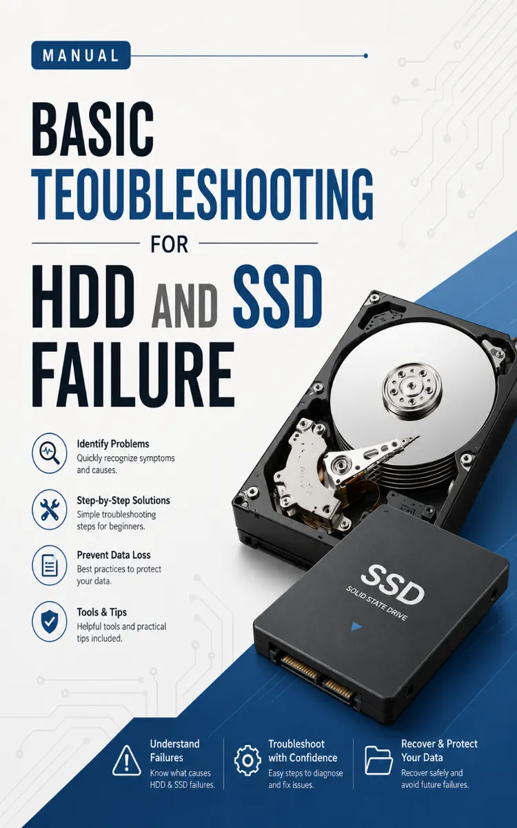 Basic Troubleshooting For HDD And SSD