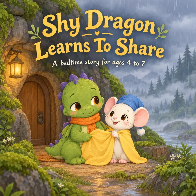 Shy Dragon Learns To Share