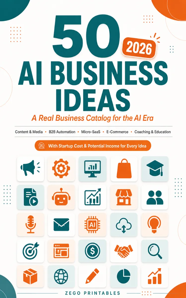 50 AI Business Ideas
