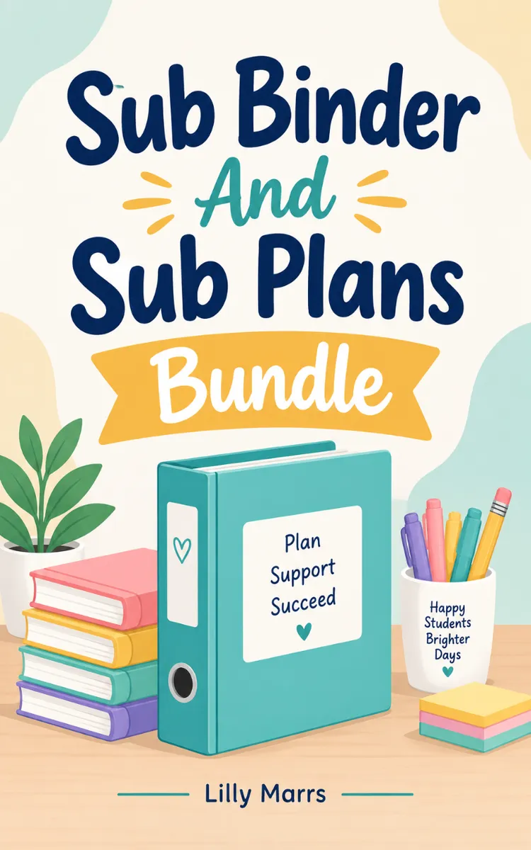 Sub Binder and Sub Plans Bundle