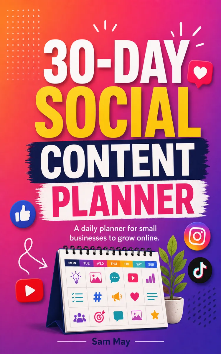 30-Day Social Content Planner