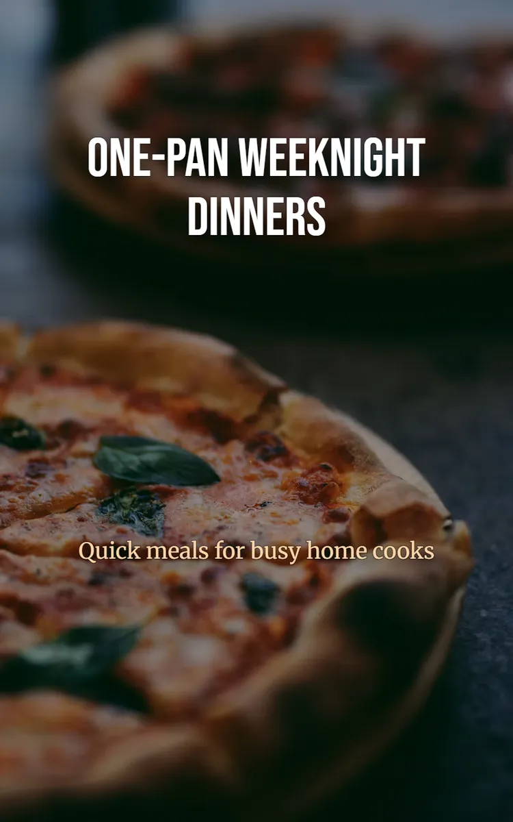 One-Pan Weeknight Dinners