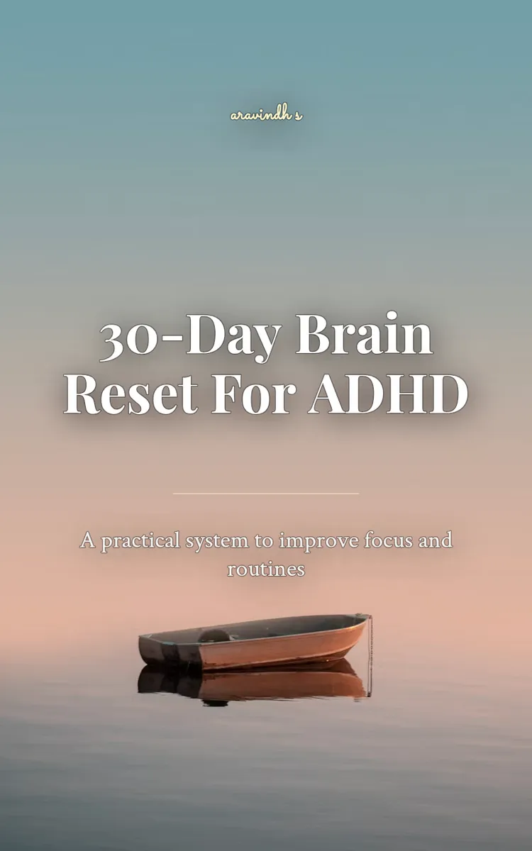 30-Day Brain Reset For ADHD