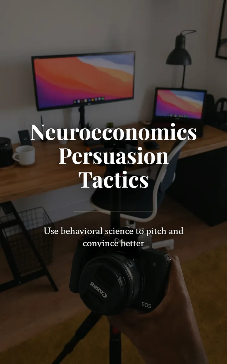 Neuroeconomics Persuasion Tactics
