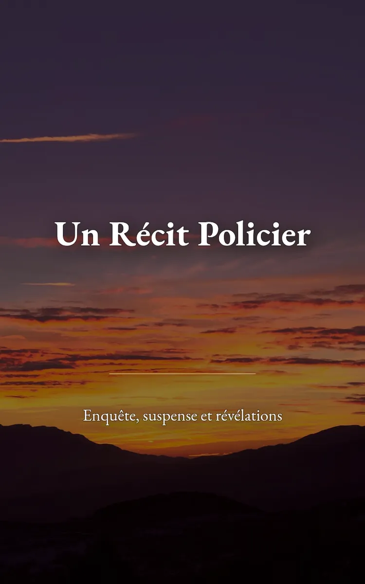 Un Récit Policier