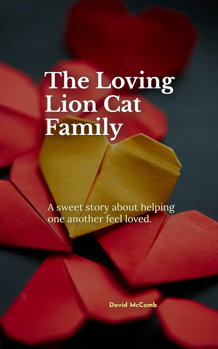 The Loving Lion Cat Family