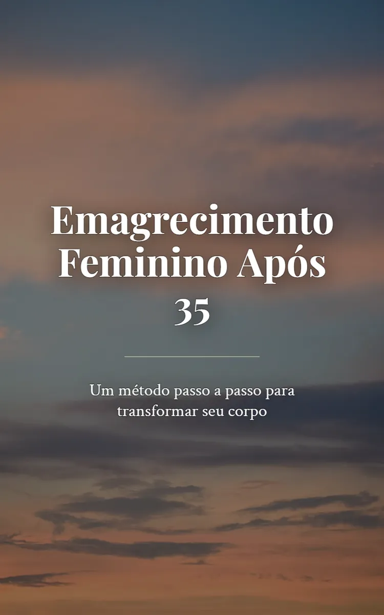 Emagrecimento Feminino Após 35
