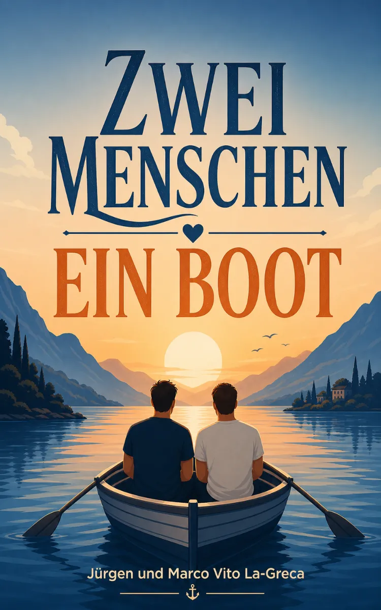 Marco und Juergen Zwei Menschen Ein Boot