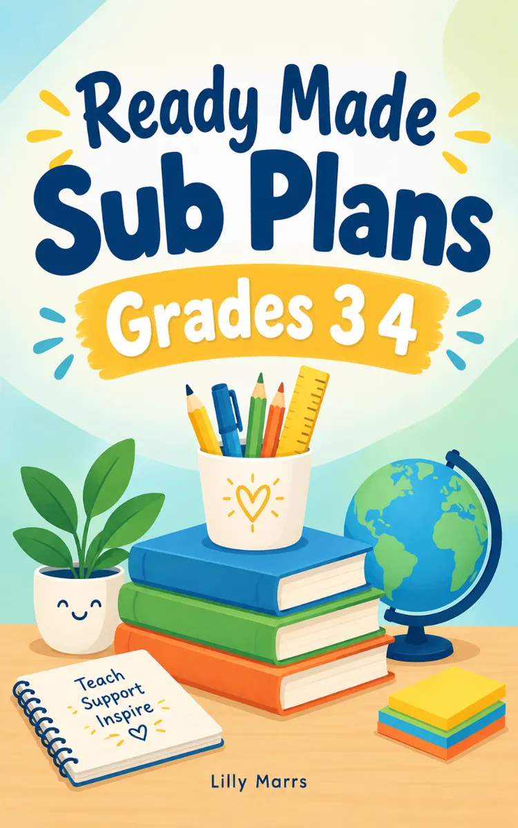 Ready Made Sub Plans Grades 3 4