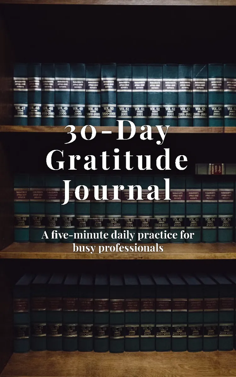 30-Day Gratitude Journal