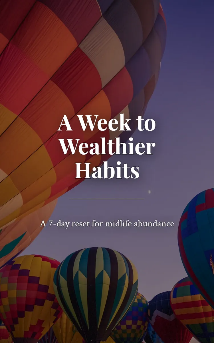 A Week to Wealthier Habits