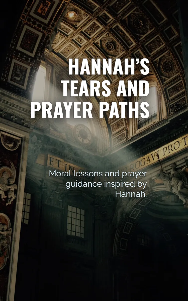Hannah’s Tears And Prayer Paths