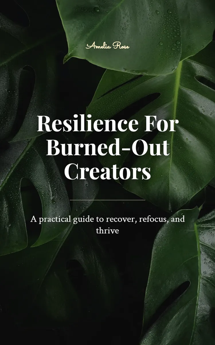 Resilience For Burned-Out Creators