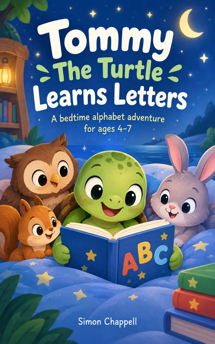 Tommy The Turtle Learns Letters