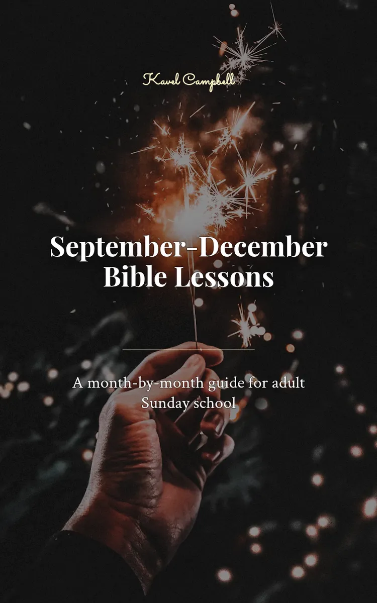 September-December Bible Lessons