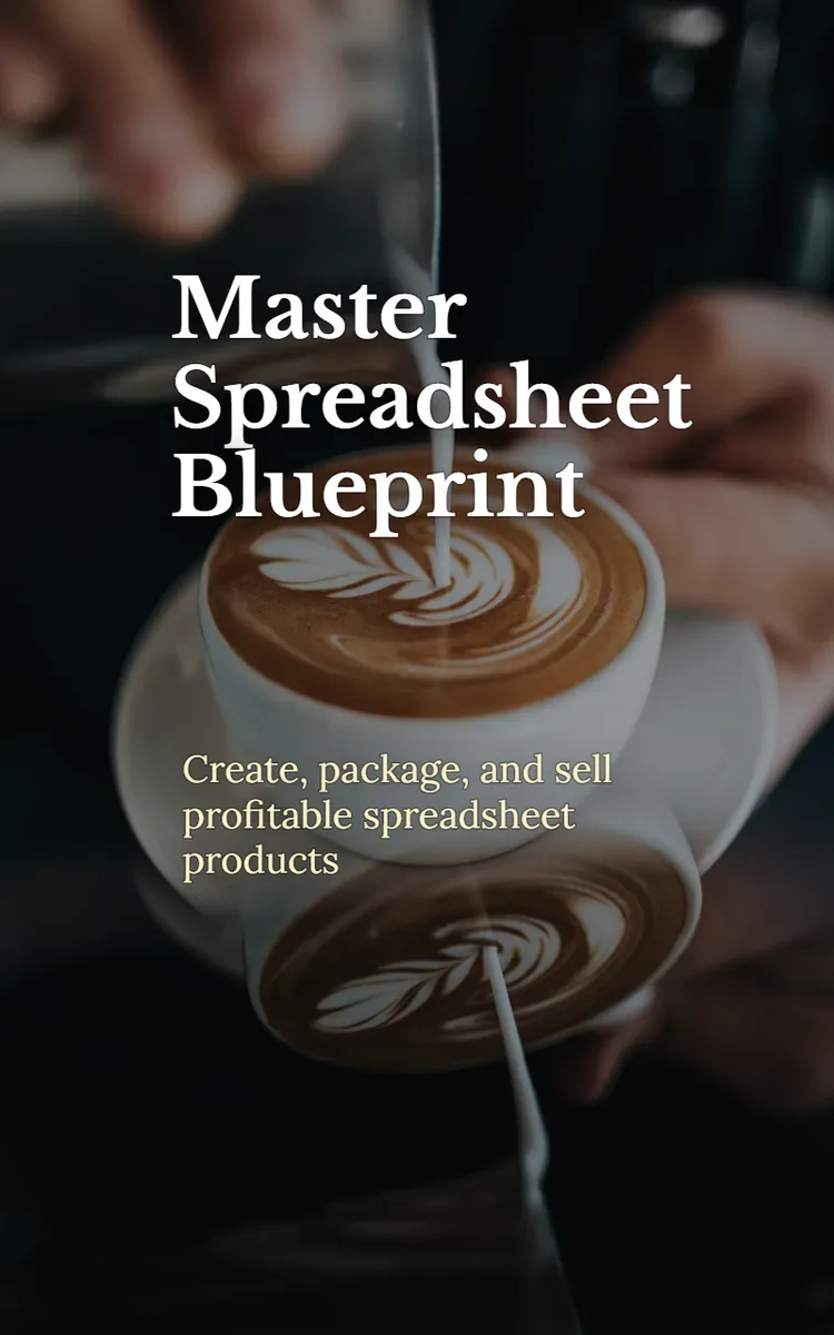 Master Spreadsheet Blueprint