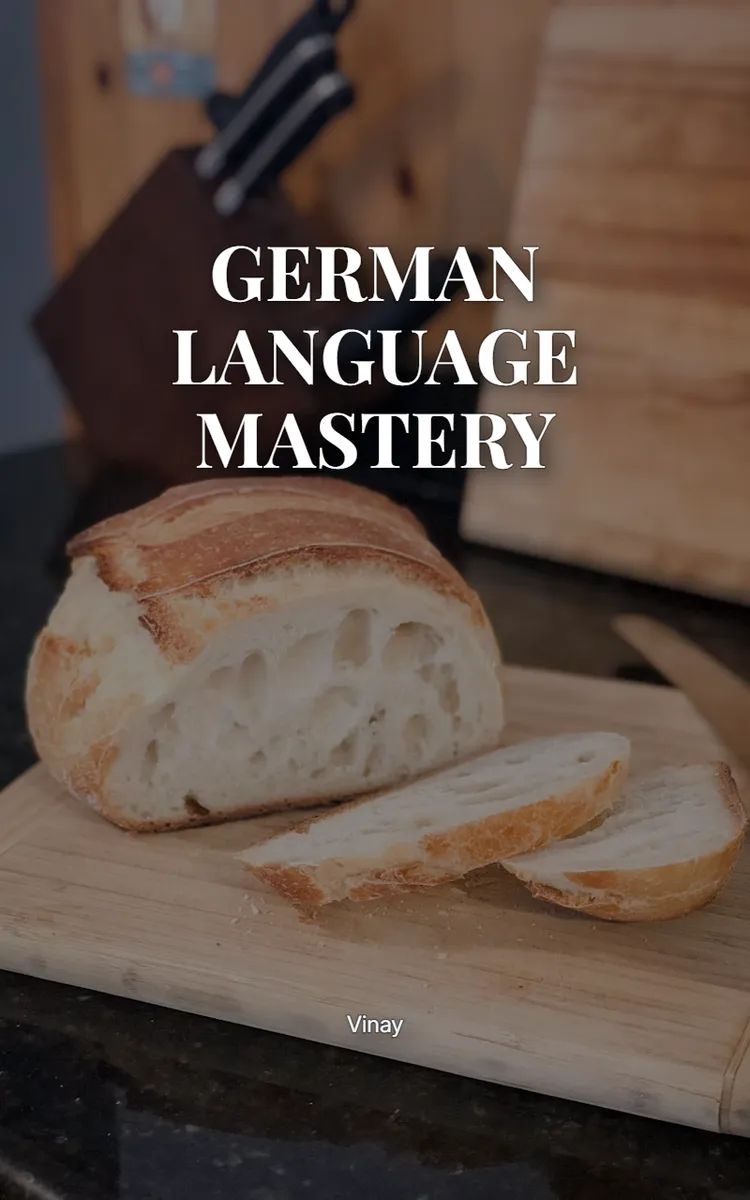 GERMAN LANGUAGE MASTERY