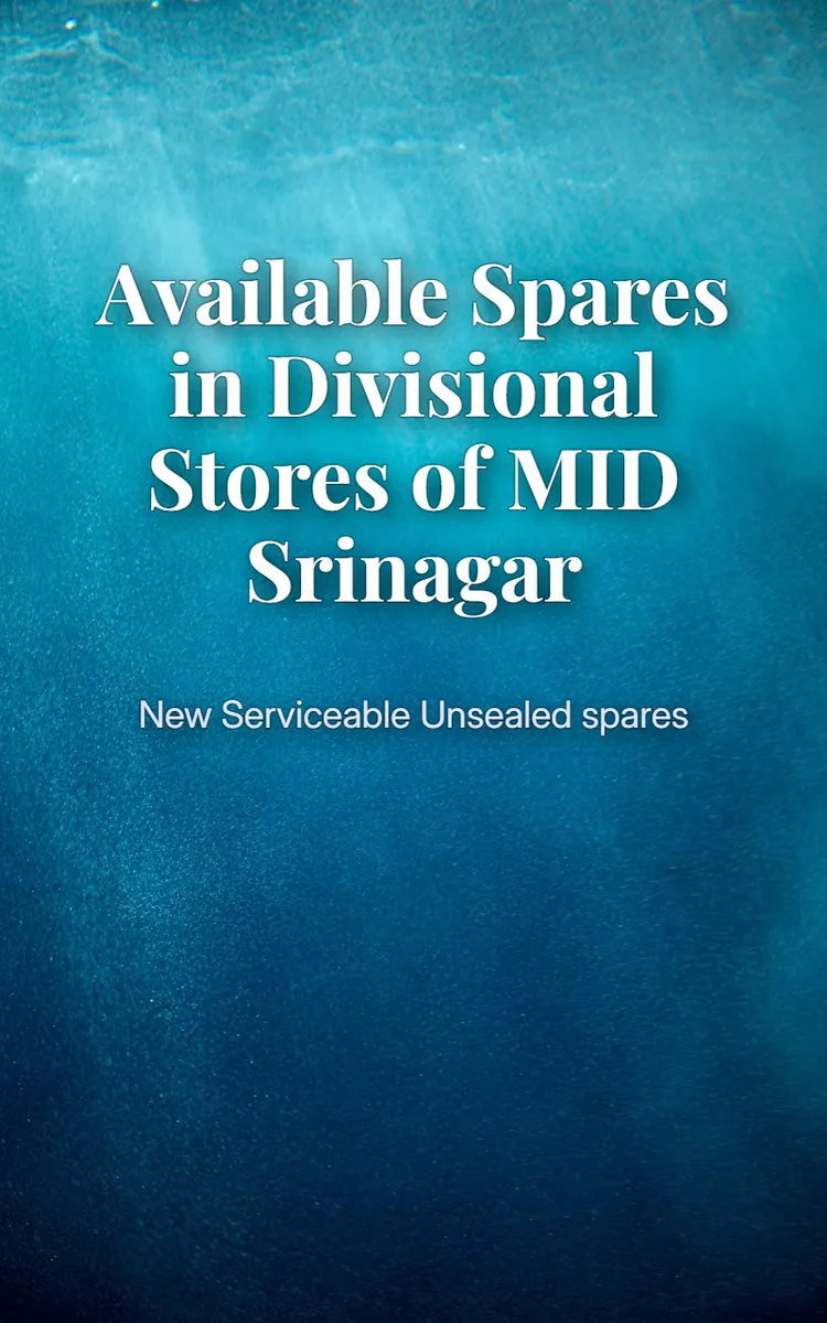 Available Spares