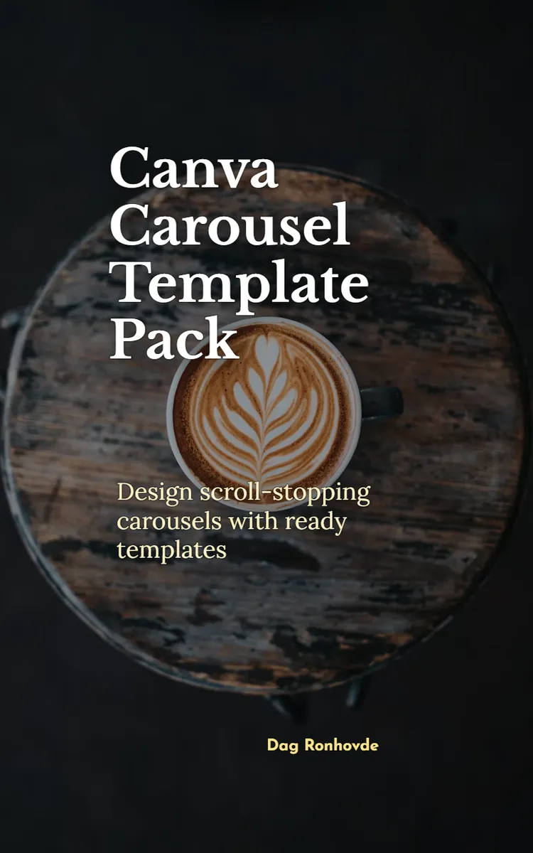 Canva Carousel Template Pack