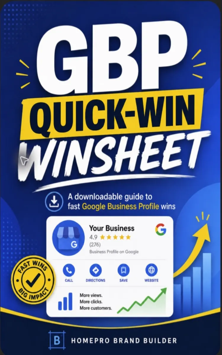 GBP Quick-Win Winsheet