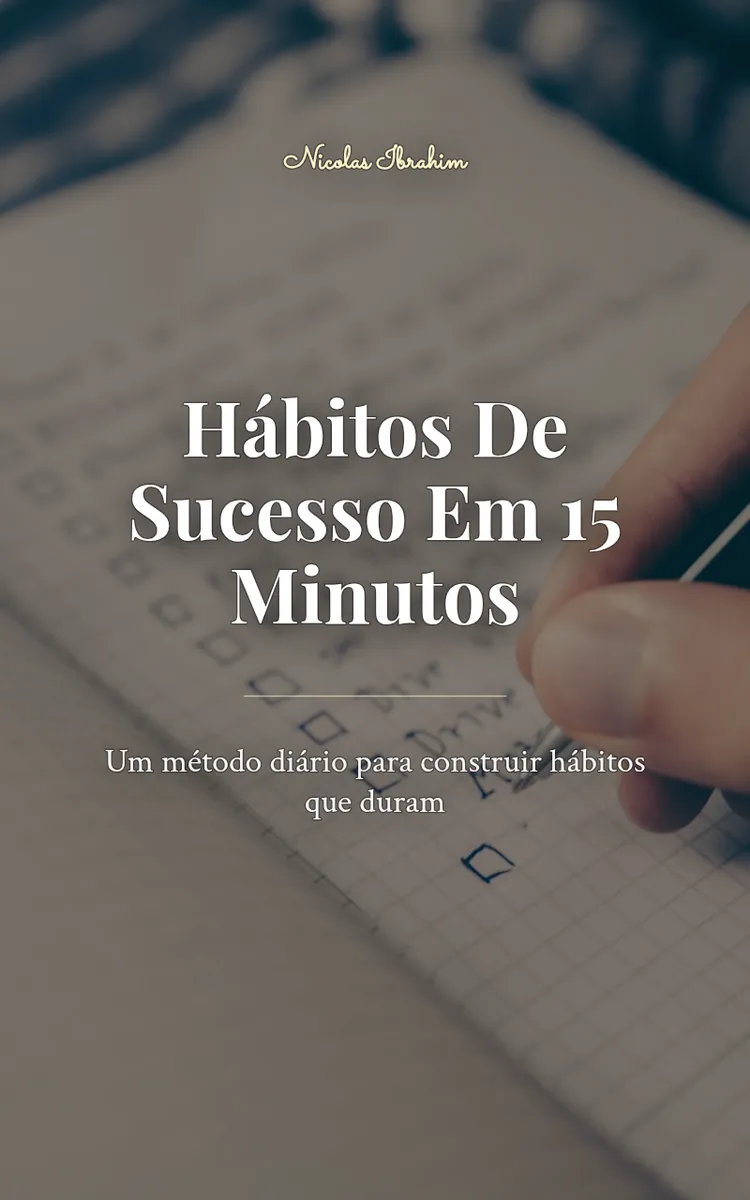 Hábitos De Sucesso Em 15 Minutos