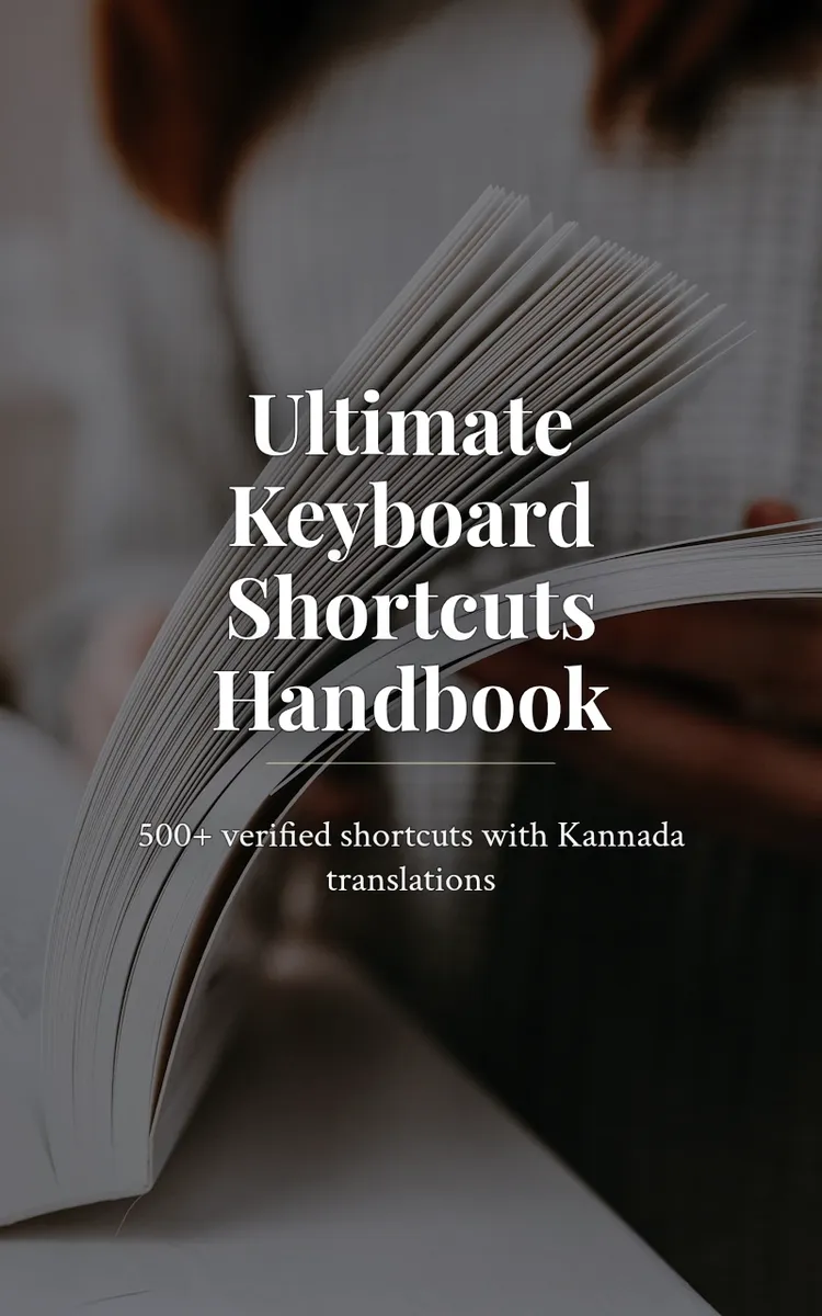 Ultimate Keyboard Shortcuts Handbook