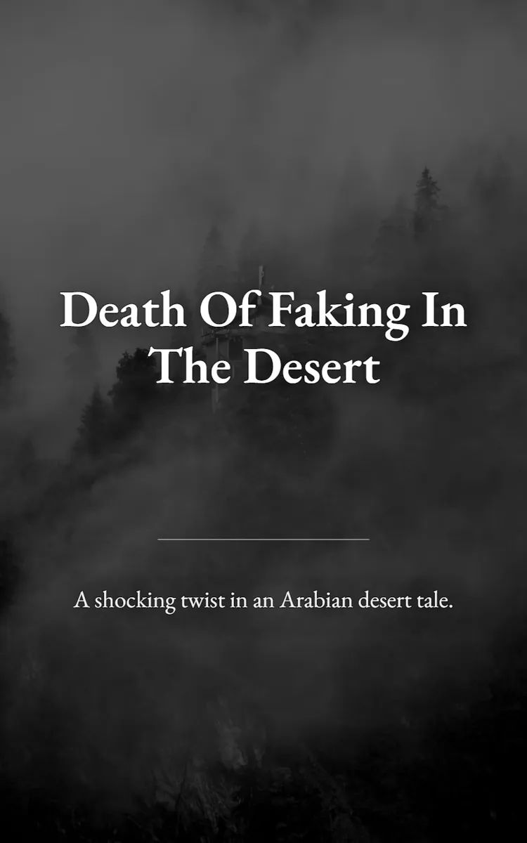 Death Of Faking In The Desert