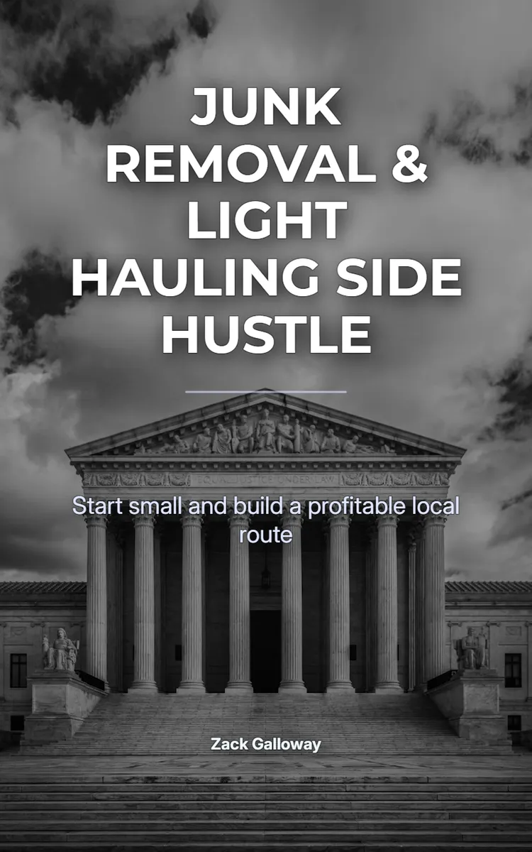 Junk Removal & Light Hauling Side Hustle