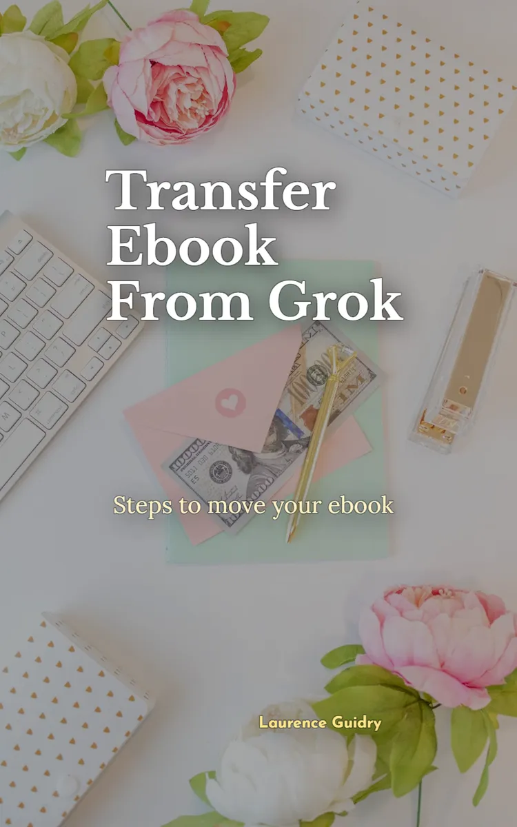 Transfer Ebook From Grok