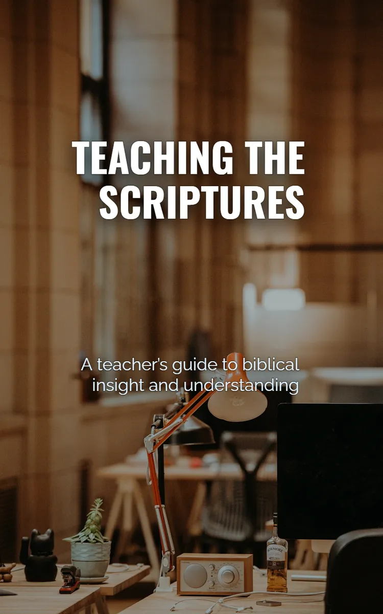 Teaching The Scriptures