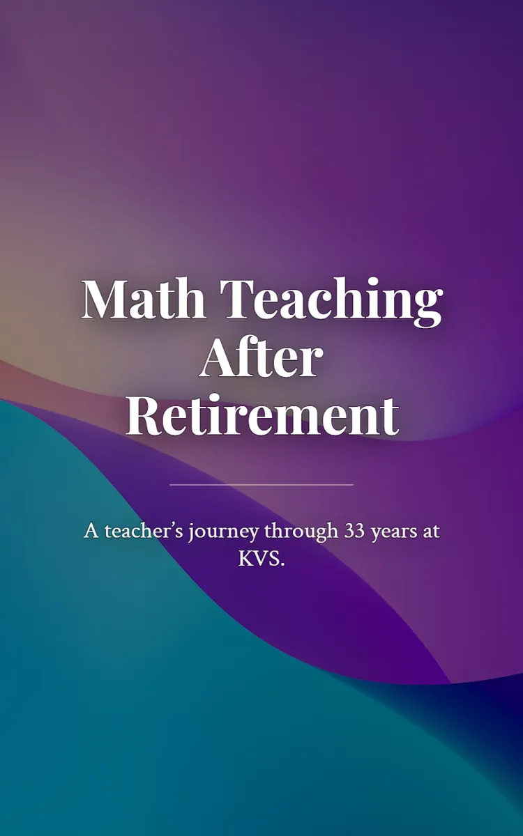 Math Teaching After Retirement