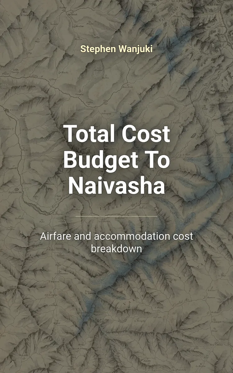 Total Cost Budget To Naivasha