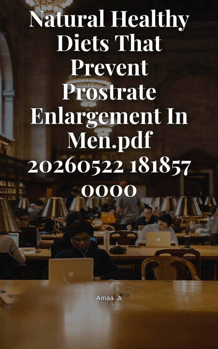 Natural healthy diets that prevent prostrate enlargement in men.pdf 20260522 181857 0000