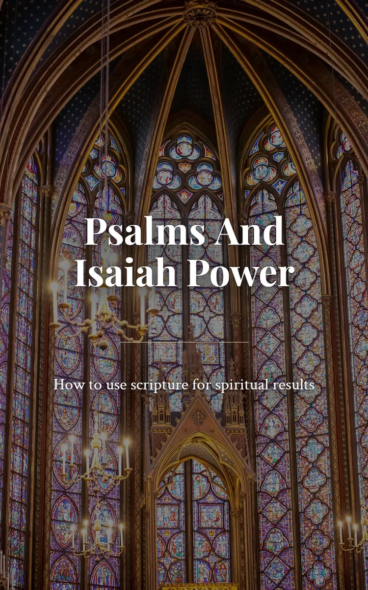 Psalms And Isaiah Power