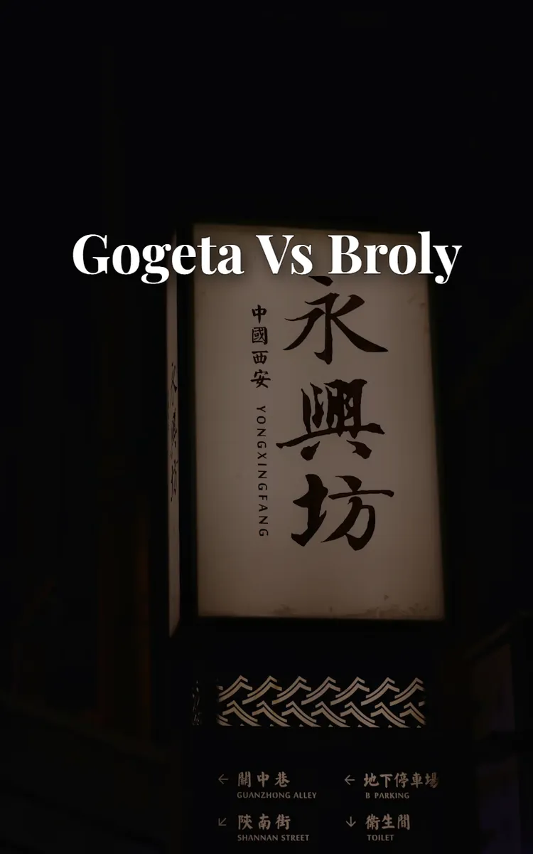 gogeta vs broly