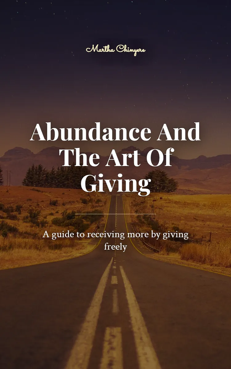 Abundance And The Art Of Giving
